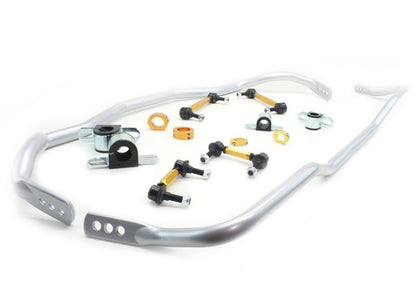 Whiteline 15 - 20 Ford Mustang GT/GT Premium/EcoBoost/EcoBoost Premium Front & Rear Sway Bar Kit - JDMuscleShop the look 2whlBFK006
