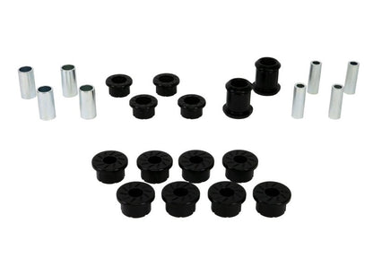 Whiteline Control Arm Bushings for Chevrolet Corvette 1984 - 1996 – Front & Rear Suspension Upgrade Part W56419 | whlW56419 - JDMuscleSPK826814