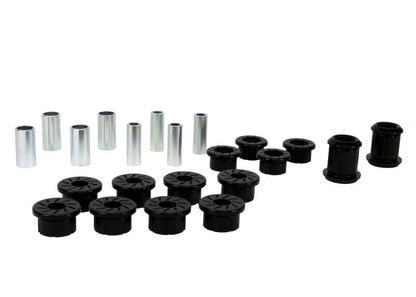 Whiteline Control Arm Bushings for Chevrolet Corvette 1984 - 1996 – Front & Rear Suspension Upgrade Part W56419 | whlW56419 - JDMuscleSPK826814