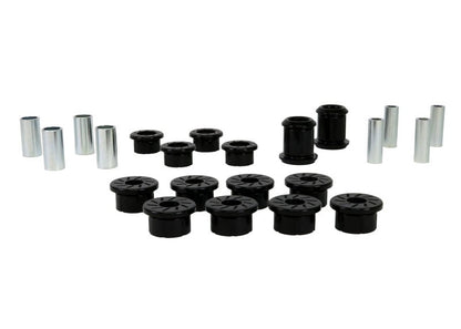Whiteline Control Arm Bushings for Chevrolet Corvette 1984 - 1996 – Front & Rear Suspension Upgrade Part W56419 | whlW56419 - JDMuscleSPK826814