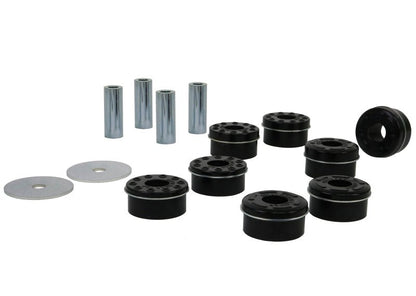 Whiteline Plus 14+ Ford Mustang GT500/S550 Crossmember Mount Bushing Kit - Enhanced Rear Subframe Stability | whlKDT953 - JDMuscleSPK111491