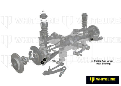 Whiteline 08-21 WRX/STI / 13-22 BRZ / 14-19 Forester Rear Inner Toe Arm Bushing | W63583
