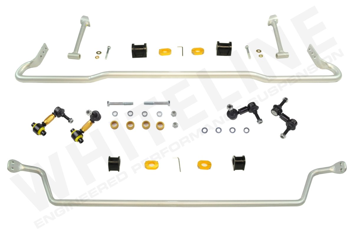 Whiteline 11-14 WRX / 08-14 STI Sway Bar Kit 22mm Front Adjustable / 22mm Rear Adjustable w/ Endlinks | BSK012