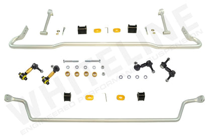 Whiteline 11-14 WRX / 08-14 STI Sway Bar Kit 22mm Front Adjustable / 22mm Rear Adjustable w/ Endlinks | BSK012