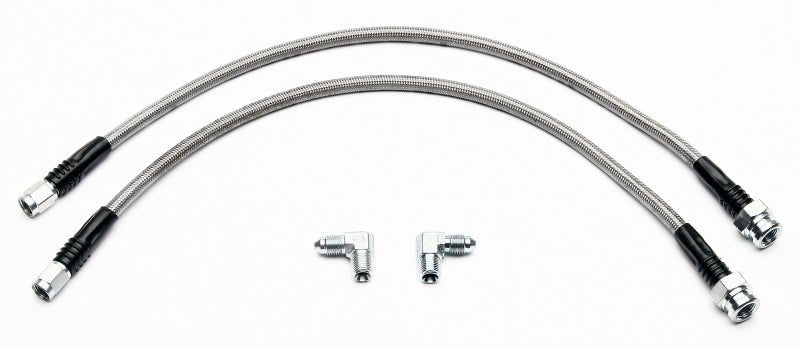 Wilwood [03-09 350Z] [03-07 G35] Rear Flexline Kit for Dynapro Radial Caliper - Stainless Finish - JDMuscleBrake Lineswil220-9197