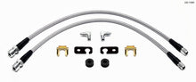 Wilwood [06-26 Civic] Front Flexline Kit - Black - JDMuscleBrake Lineswil220-11980