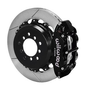 Wilwood 13-22 BRZ / 13-16 FRS / 17-21 86 / 2022 GR86 4R Slotted Big Brake Kit Rear Black | 140-12871