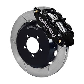 Wilwood 13-22 BRZ / 13-16 FRS / 17-21 86 / 2022 GR86 6R Slotted Big Brake Kit Front Black | 140-12870