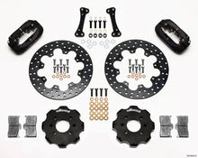 Wilwood [90-92 Integra] Forged Dynalite Front Drag Brake Kit with Drilled Rotor - Black - JDMuscleBrake Kitswil140-8442-D