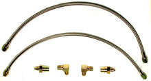 Wilwood [90-99 Civic] Flexline Kit for Forged Dynalite Front Caliper - Black - JDMuscleBrake Lineswil220-6419