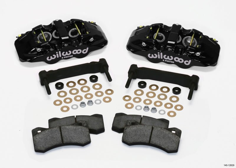 Wilwood Aero6 Front Caliper & Bracket Kit for 1997 - 2013 Chevrolet Corvette with OEM Z51 Rotors | wil140 - 12629 - JDMuscleSPK138659