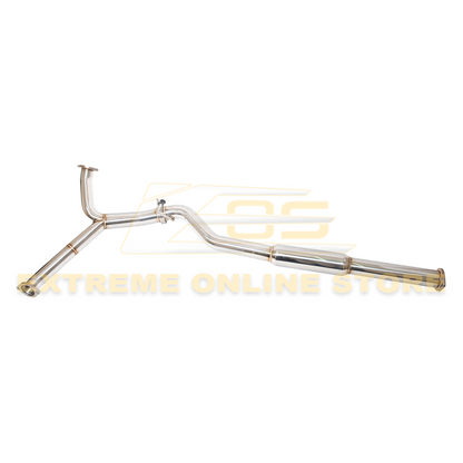 EXTREME ONLINE STORE 22-UP WRX 3" TO 2.5" PIPING T304 STAINLESS STEEL RESONATED MID PIPE | EXT-MP055