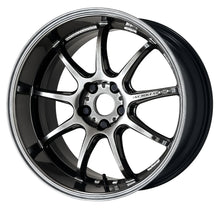 Work Emotion D9R Glim Black 18x9.5 +38 5x114.3 - JDMuscleWheelsWD9R189538YSRC