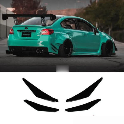 AeroflowDynamics 2015-2021 Subaru Wrx/Sti Rear Bumper Canards V1