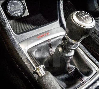 "WRX" Shifter Trim Logo Inlay fits 2015 - 2021 WRX - JDMuscleInterior - Vinyl15WRXMTSHFTRDRed
