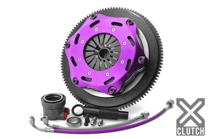 XClutch 00 - 03 Honda S2000 Base 2.0L 7.25in Twin Solid Ceramic Clutch Kit - JDMuscleSPKxclXKHN18629-2E