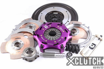 XClutch 15 - 21 WRX STi Base 2.5L 7.25in Triple Solid Ceramic Clutch Kit - JDMuscleSPKxclXKSU18521-3E