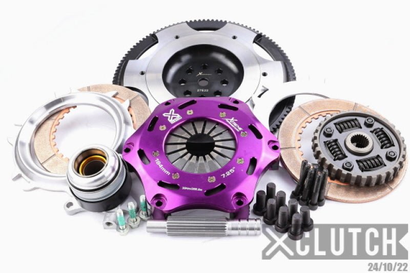 XClutch 23 - 24 Toyota GR Corolla Morizo Edition 1.6L 7.25in Twin Sprung Ceramic Clutch Kit - JDMuscleSPKxclXKTY18628-2B