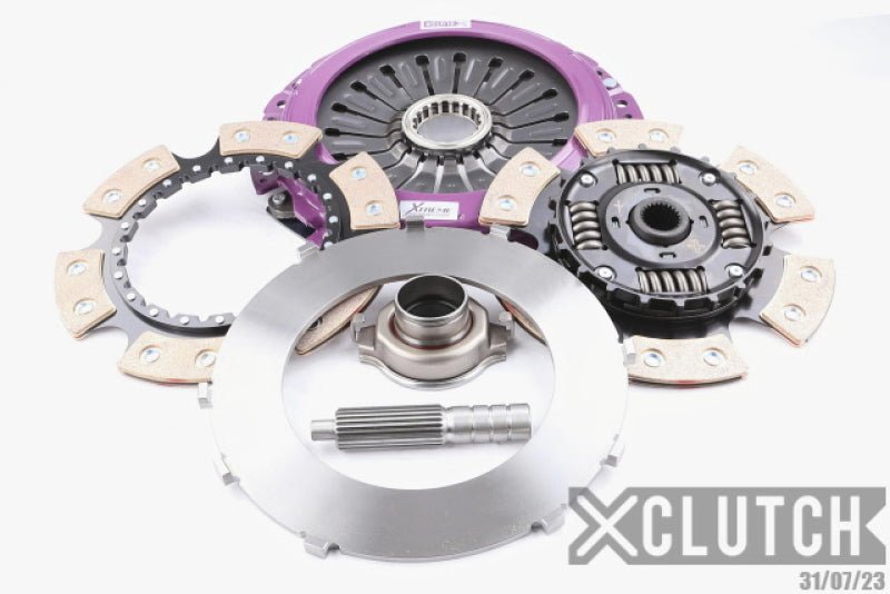 XClutch Subaru 9 - inch Twin Sprung Ceramic Multi - Disc Service Pack (Part Number: xclXMS - 230 - SU01 - 2B - XC) | xclXMS - 230 - SU01 - 2B - XC - JDMuscleSPK670801