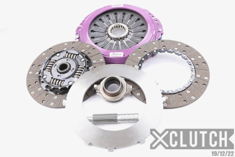 XClutch Subaru 9 - inch Twin Sprung Organic Multi - Disc Service Pack - High - Performance Clutch Repair Kit | xclXMS - 230 - SU01 - 2A - XC - JDMuscleSPK670800