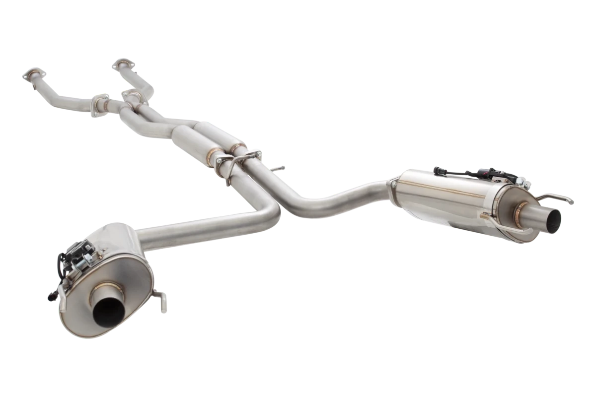 XForce [08 - 14 Lexus ISF] Varex Valved Catback System | ES - LISF - VMK - CBS - JDMuscleCat Back Exhaust SystemES-LISF-VMK-CBS