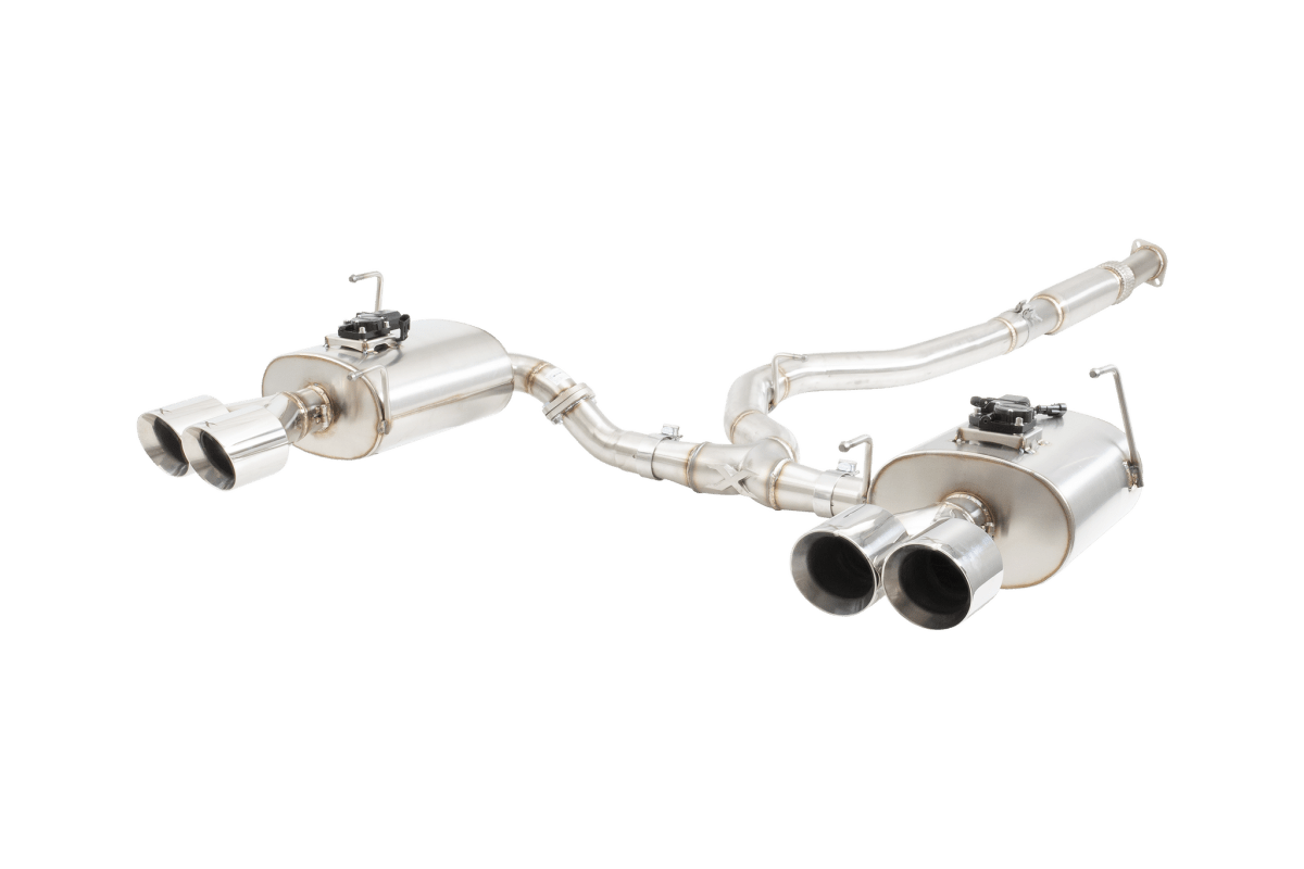 XForce [11 - 21 WRX/STI Sedan] Varex Valved Cat Back Exhaust System | ESSWRX14VKCS - JDMuscleCat Back Exhaust SystemESSWRX14VKCS