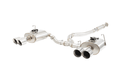XForce [11 - 21 WRX/STI Sedan] Varex Valved Cat Back Exhaust System | ESSWRX14VKCS - JDMuscleCat Back Exhaust SystemESSWRX14VKCS