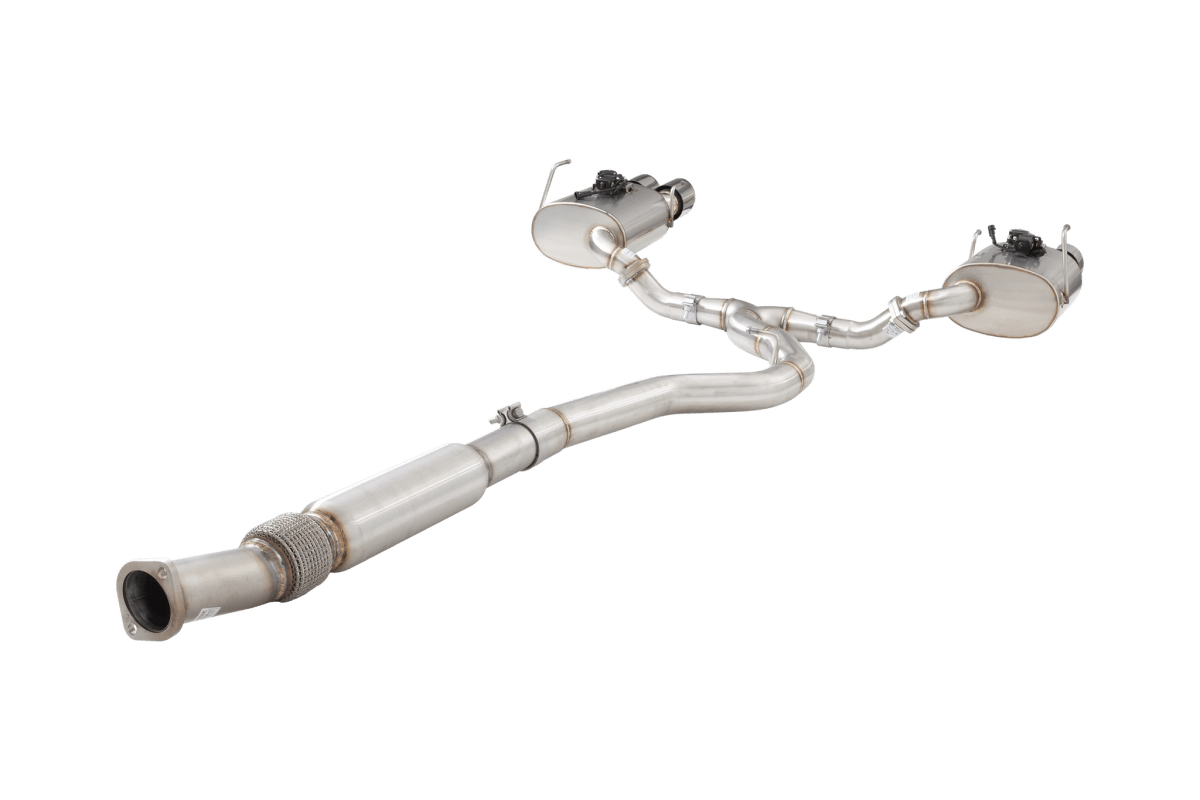 XForce [11 - 21 WRX/STI Sedan] Varex Valved Cat Back Exhaust System | ESSWRX14VKCS - JDMuscleCat Back Exhaust SystemESSWRX14VKCS