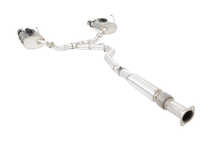 XForce [11 - 21 WRX/STI Sedan] Varex Valved Cat Back Exhaust System | ESSWRX14VKCS - JDMuscleCat Back Exhaust SystemESSWRX14VKCS