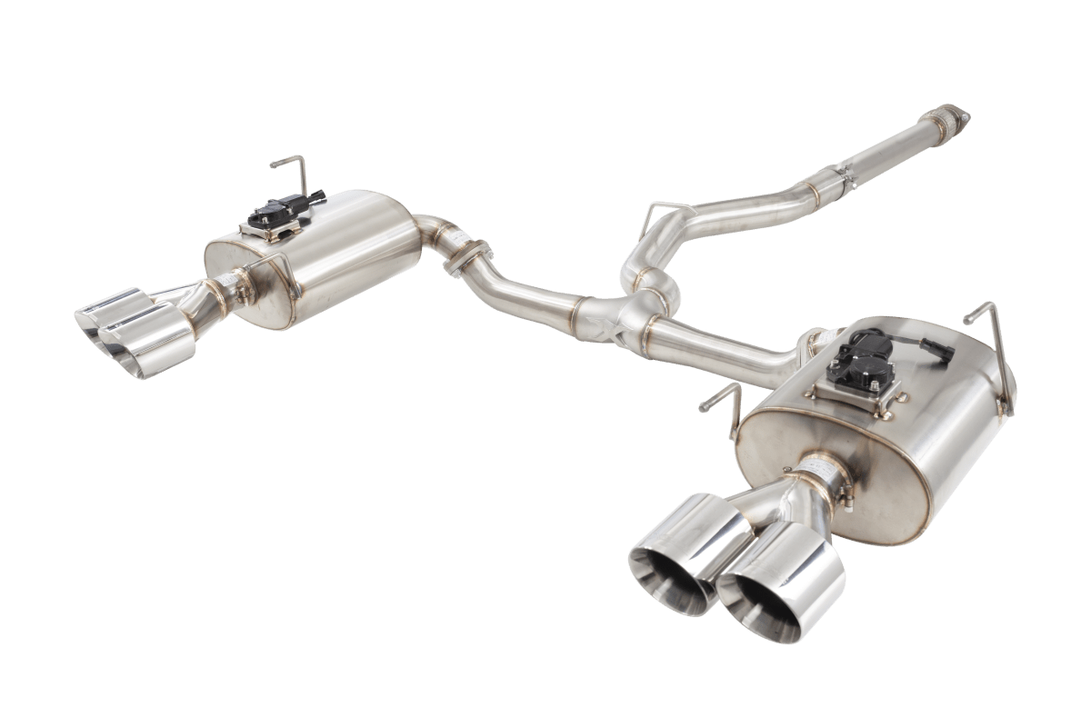 XForce [22 - 26 WRX] Varex Valved Cat Back Exhaust System | ESSW29VKCS - JDMuscleCat Back Exhaust SystemXFOESSW29VKCS