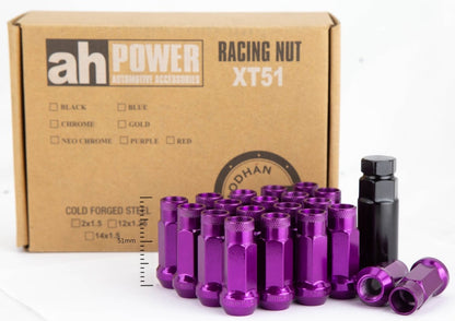 XT51 - JDMuscleLug NutsAHLNXT5112125PP12x1.25Purple