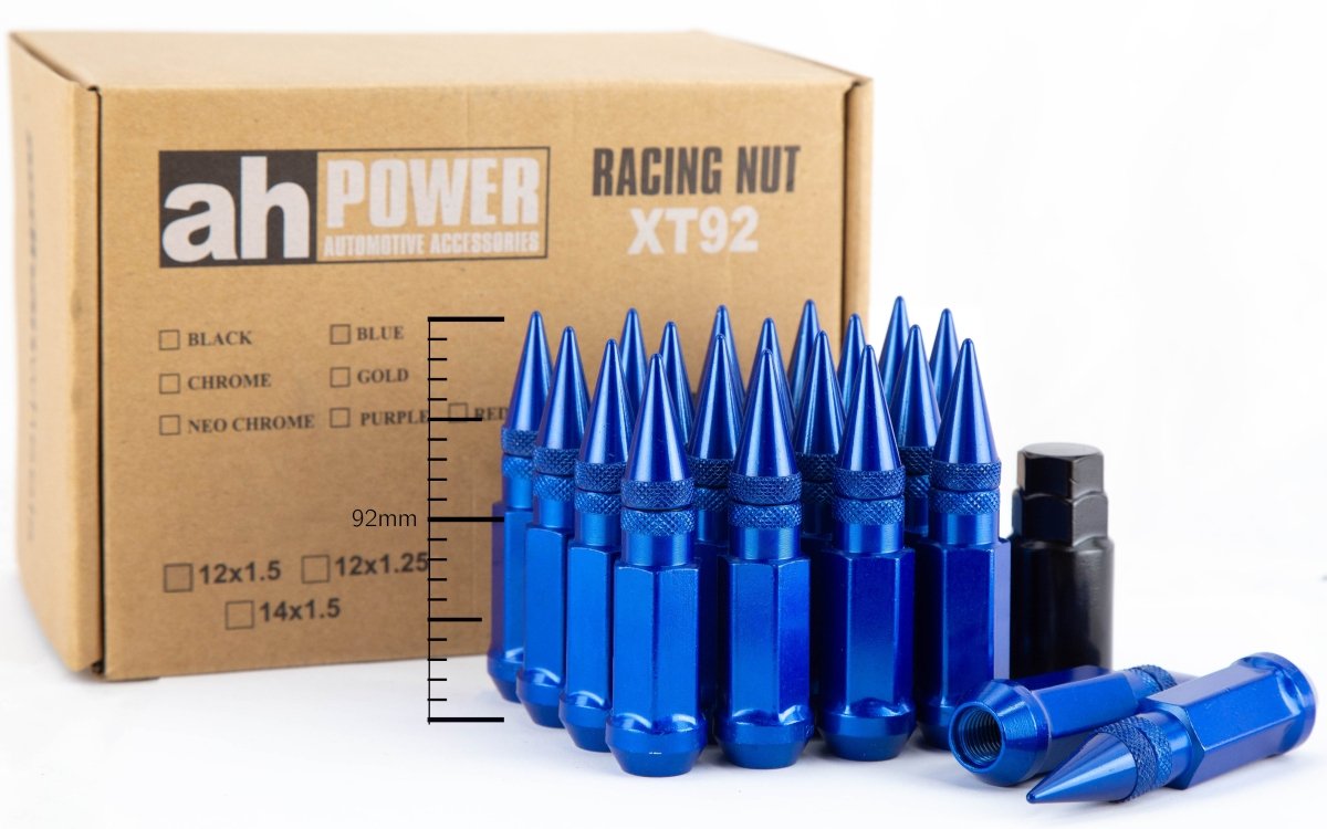 XT92 - JDMuscleLug NutsAHLNXT921215BL12x1.5Blue