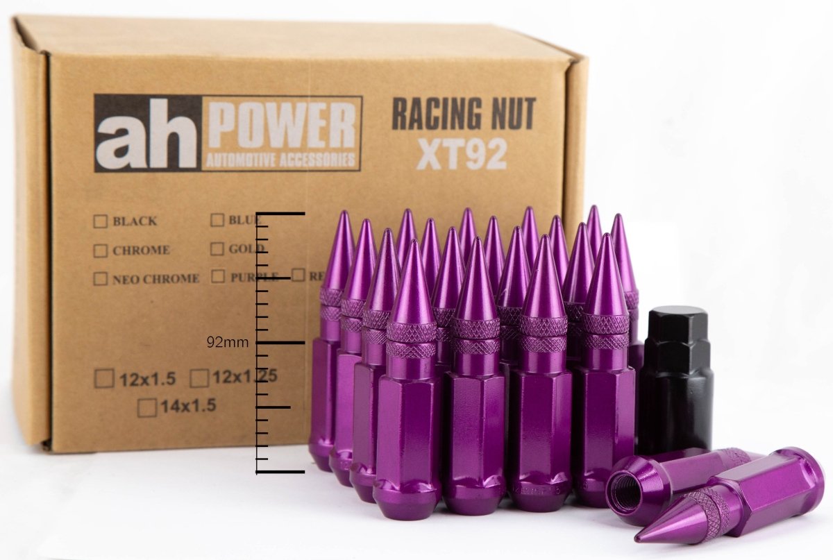 XT92 - JDMuscleLug NutsAHLNXT921215P12x1.5Purple