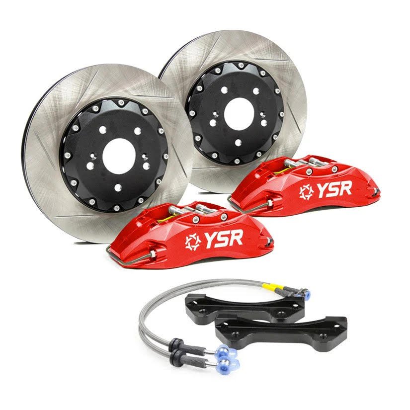 Yellow Speed Racing Front 6 Piston Ultra Big Brake Kit - Honda S2000 2000 - 2003 (AP1) - JDMuscleBig Brake KitYS02-HD-02A-020304mm x 26mmYSCPF6a