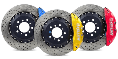 Yellow Speed Racing Front 8 Piston Ultra Big Brake Kit - Honda Civic Type R 2017 - 2021 (FK8) - JDMuscleBig Brake KitYS02-HD-04C-112356mm x 32mmYSCPF8a