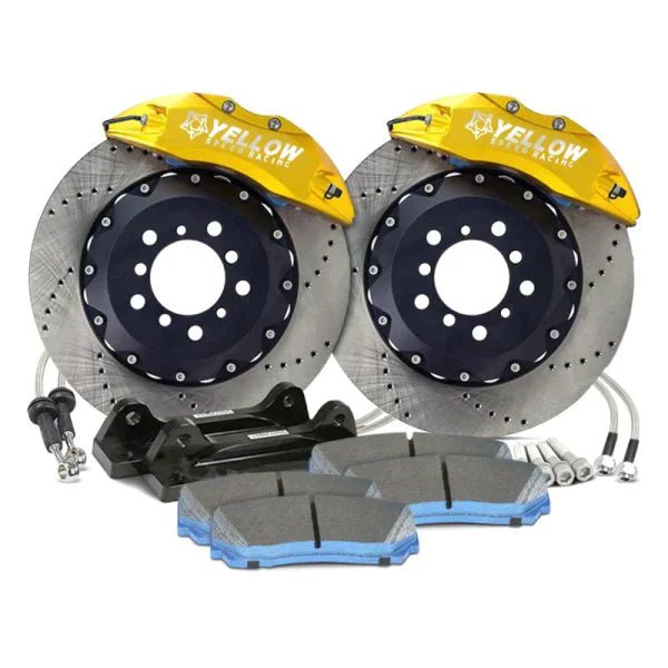 Yellow Speed Racing Front 8 Piston Ultra Big Brake Kit - Honda Civic Type R 2017 - 2021 (FK8) - JDMuscleBig Brake KitYS02-HD-04C-112356mm x 32mmYSCPF8a