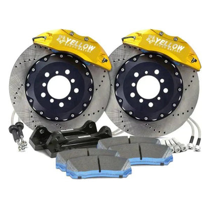 Yellow Speed Racing Front 8 Piston Ultra Big Brake Kit - Toyota Corolla 2003 - 2007 (E120/E130) - JDMuscleBig Brake KitYS02-TY-04C-155356mm x 32mmYSCPF8a