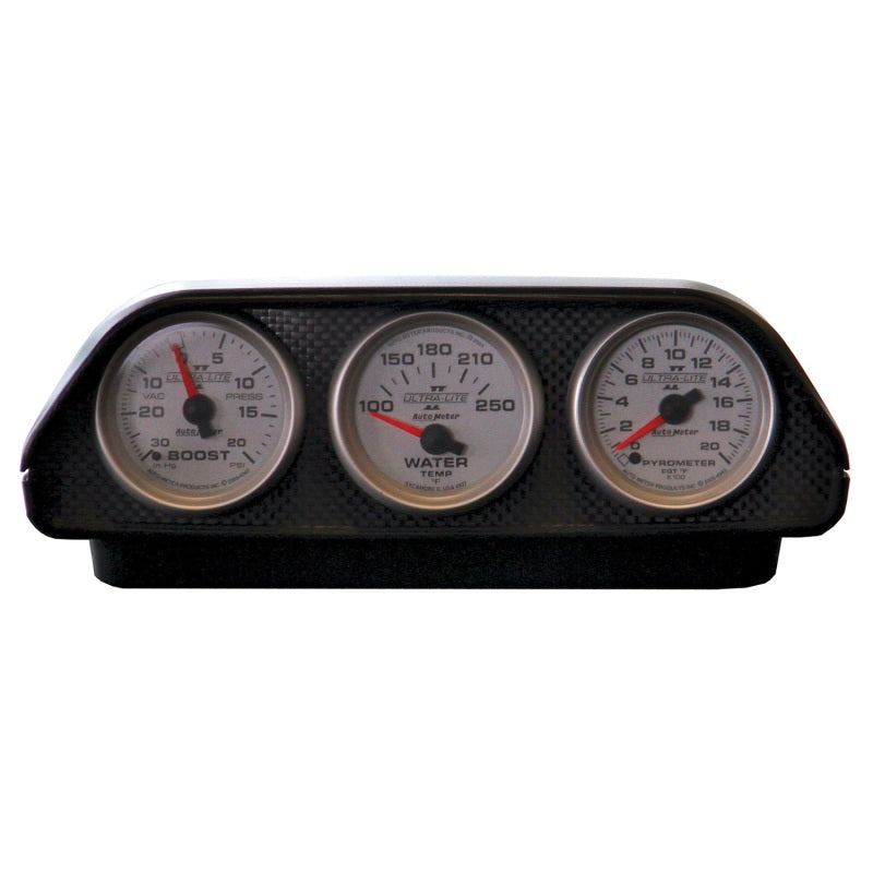Autometer Triple 52mm Dash Top Pod Universal Fit | 5288