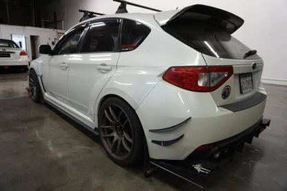 AeroFlowDynamics 11-14  WRX/STI Rear Bumper Canards V1 (Hatchback Only)