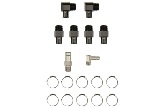 PERRIN Upgraded AOS CNC Aluminum Fitting Kit Universal | PSP-ENG-618