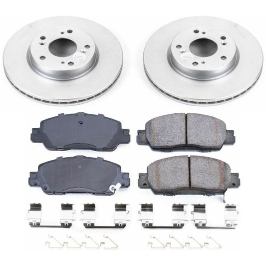 Power Stop Front Z17 Evolution Geomet Coated Brake Kit Honda Accord 2016-2017 | CRK7345