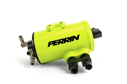 Perrin 22-23 GR86 / 13-16 FR-S / 13-23 BRZ Air Oil Separator - Neon Yellow | PSP-ENG-612NY