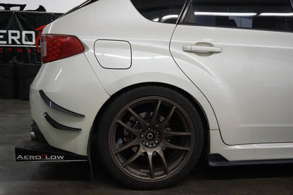 AeroFlowDynamics 11-14  WRX/STI Rear Bumper Canards V1 (Hatchback Only)