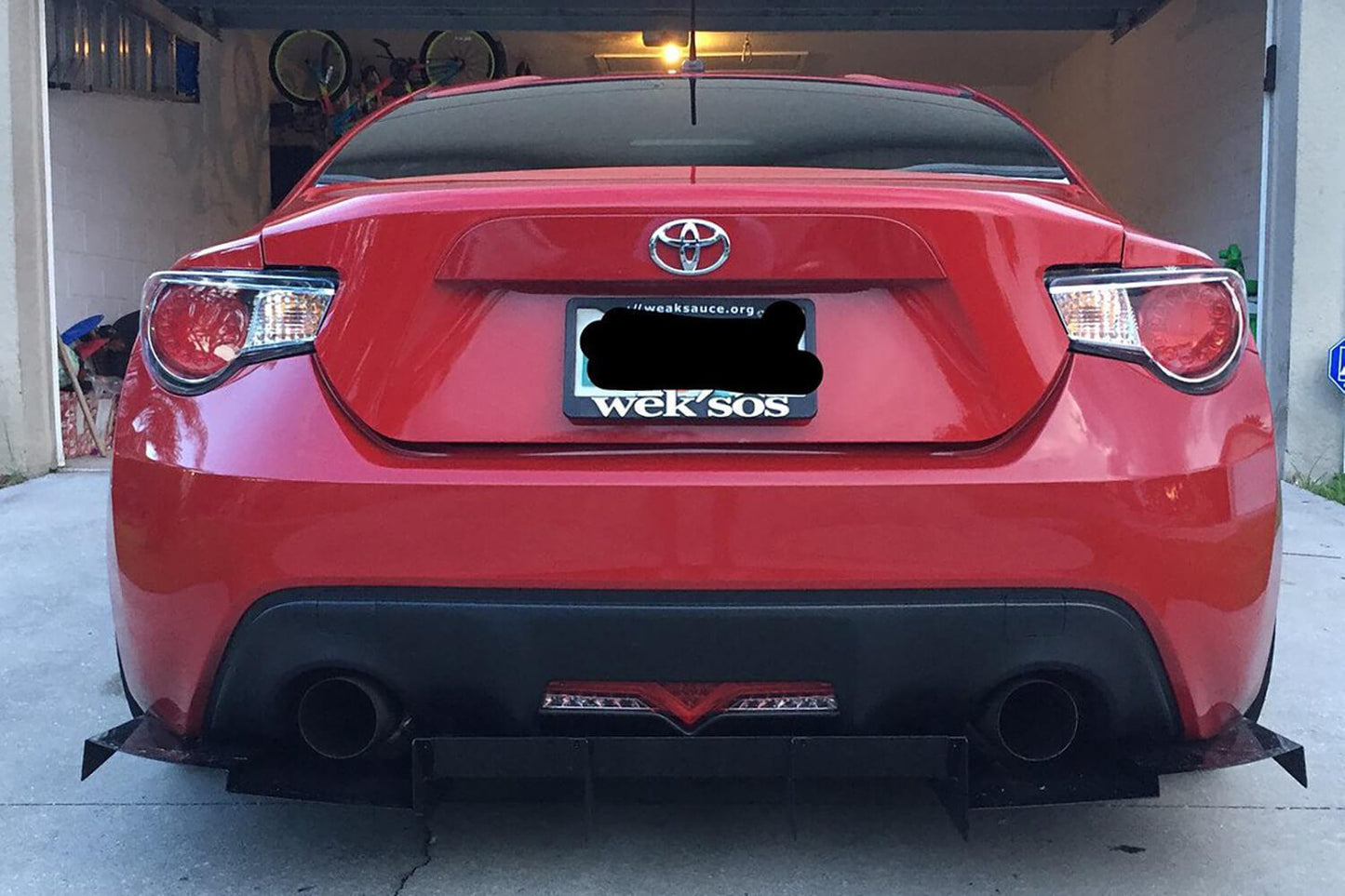 AeroFlowDynamics 12 - 18 BRZ Rear Diffuser V1 ( Frs/Gt86)