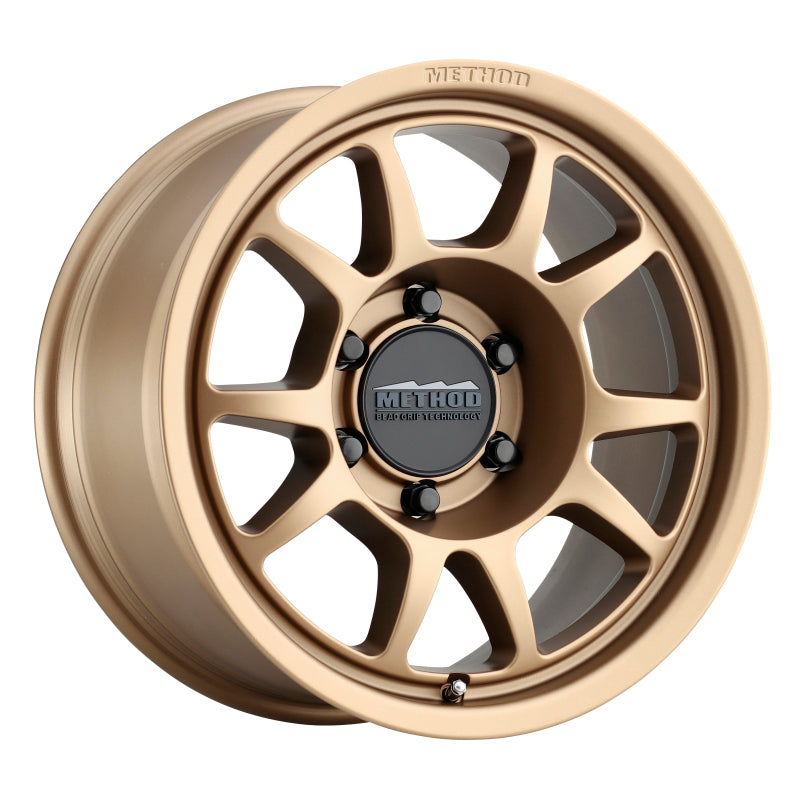 Method MR702 17x8.5 0mm Offset 6x120 67mm CB Method Bronze Wheel