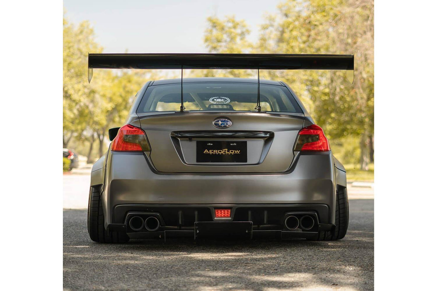 AeroFlowDynamics 15-21 Subaru WRX/STI Rear Diffuser V4