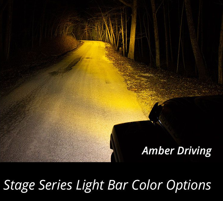 Diode Dynamics SS Amber Wide Optic Stage Series Light Bar Kit Subaru WRX/STI 15-2017 | DD6011