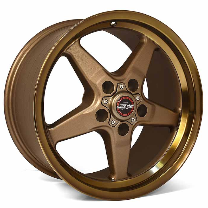 Race Star 92 Drag Star Focus/Sport Compact 17x8 5x108BC 6.13BS 43mm Offset Gloss Black Wheel | 92-780352BZ