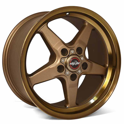 Race Star 92 Drag Star Focus/Sport Compact 17x8 5x108BC 6.13BS 43mm Offset Gloss Black Wheel | 92-780352BZ