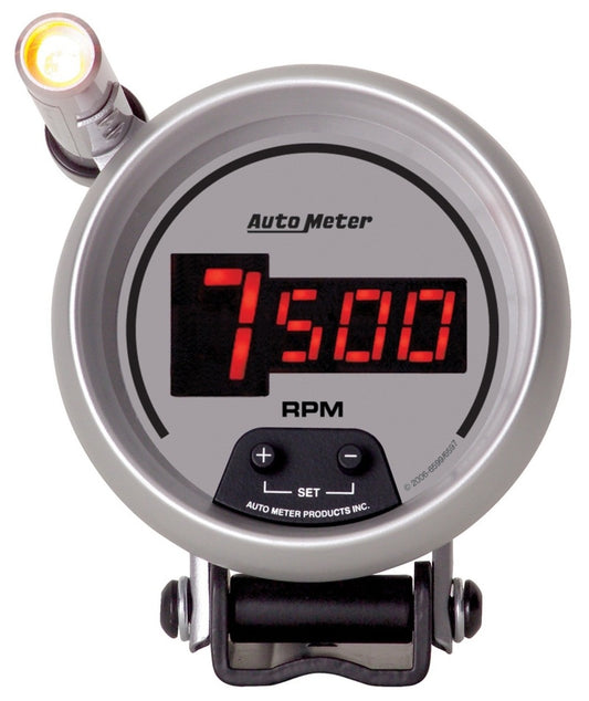 Autometer Ultra-Lite 3-3/4in 10000 RPM Digital Mini-Monster Tachometer Universal | 6599